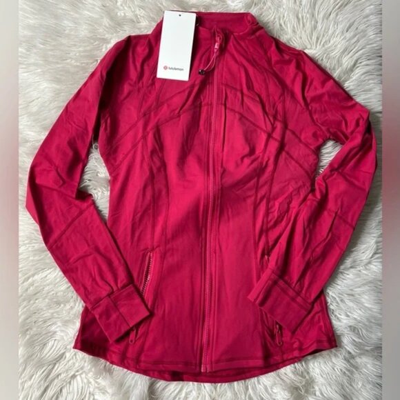 Lululemon Define Jacket Calypso Pink Size 10 - Picture 2 of 7